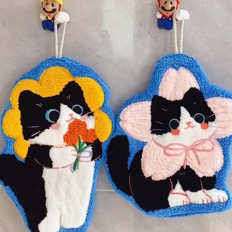 【厨房好物】多巴胺猫咪擦手巾