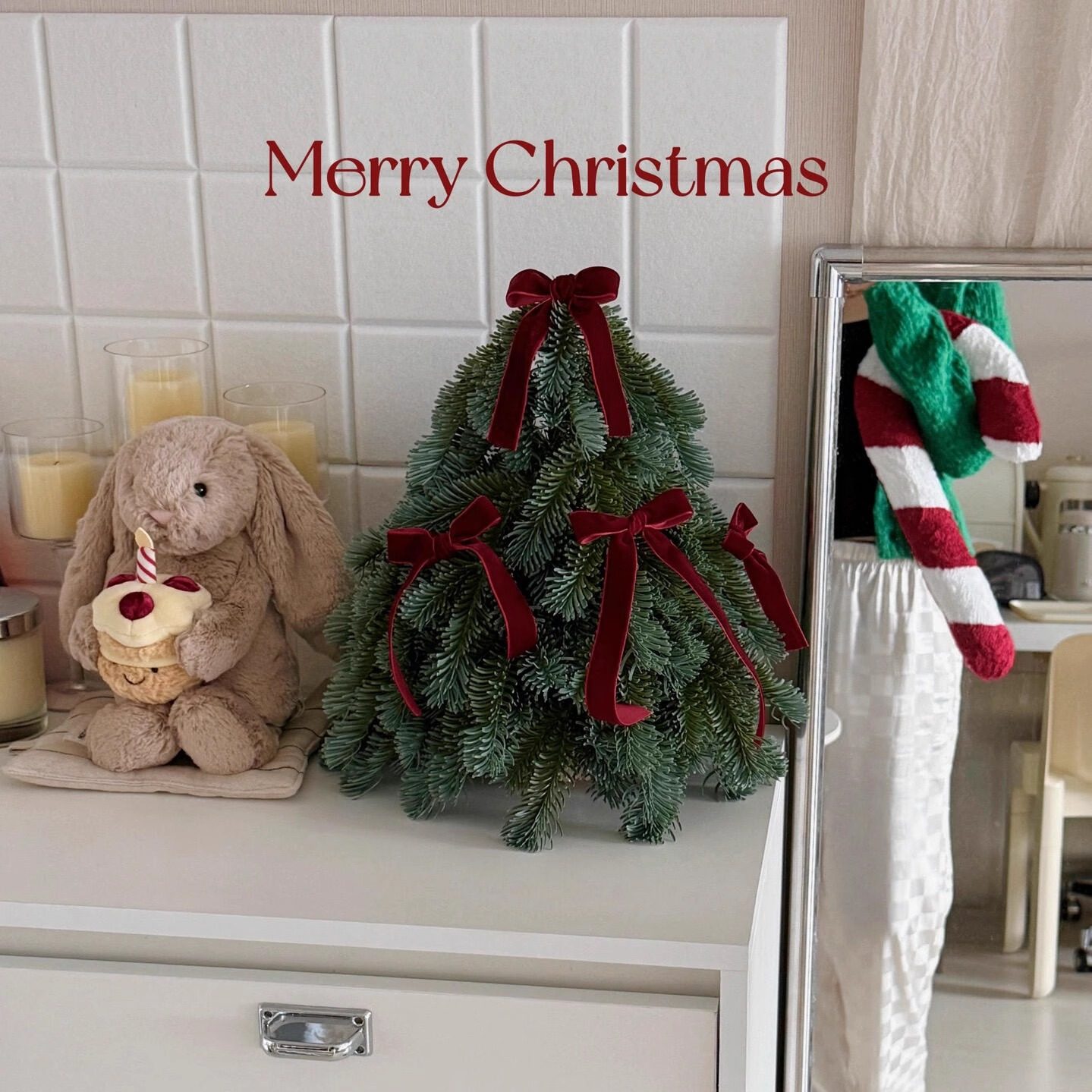 韩剧女主家的圣诞树提前送达！!