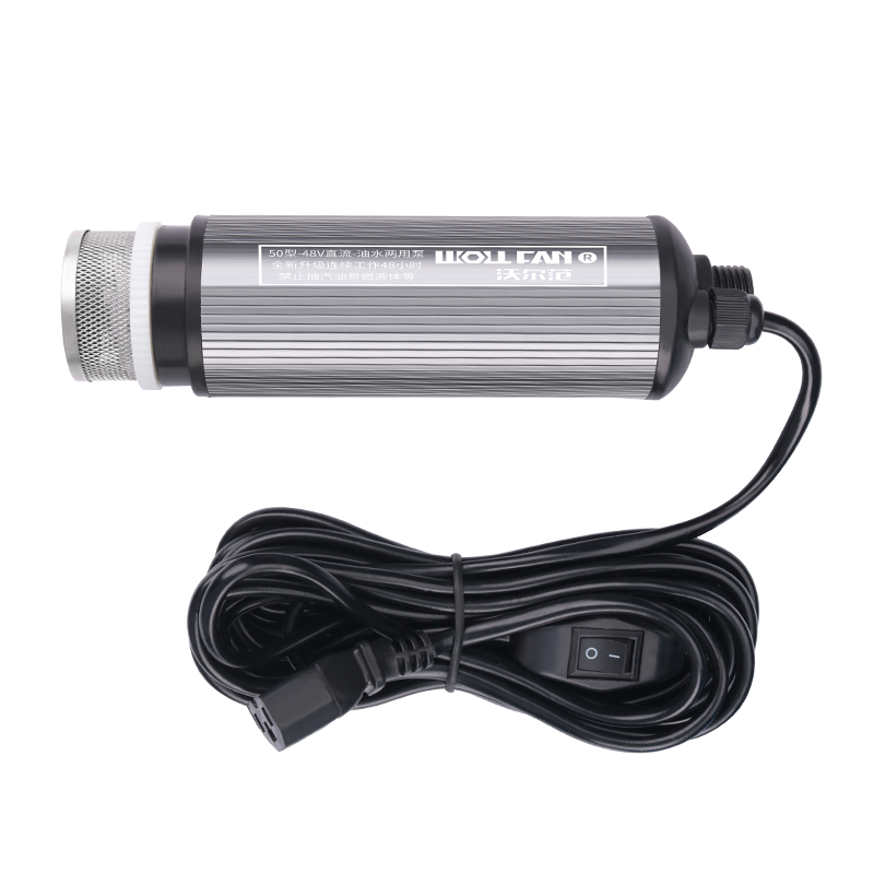 电动车抽油泵加油泵抽油神器电动车载柴油泵抽油水器48V60V便携式