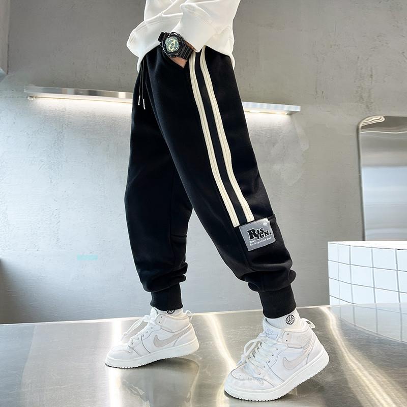 男童裤子春秋款2025新款运动裤儿童春装卫裤春季男孩长裤炸街痞帅