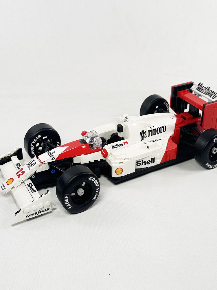F1 Formula model tikinti blokları üçün xüsusi stikerlər