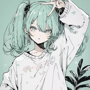 手绘定制原创画师约稿头像画INS风情侣真人照片动漫画 无她