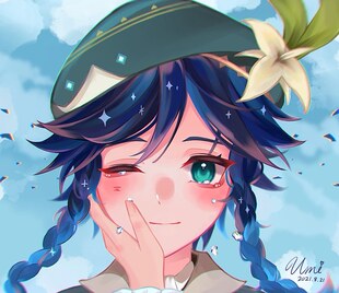 【音乐盒】手绘定制原创画师约稿头像画INS风情侣真人照片动漫画