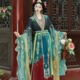 襦褶裙仙气套装 原创汉服神仙服南北朝重工绣花大袖 精卫 醉时阁