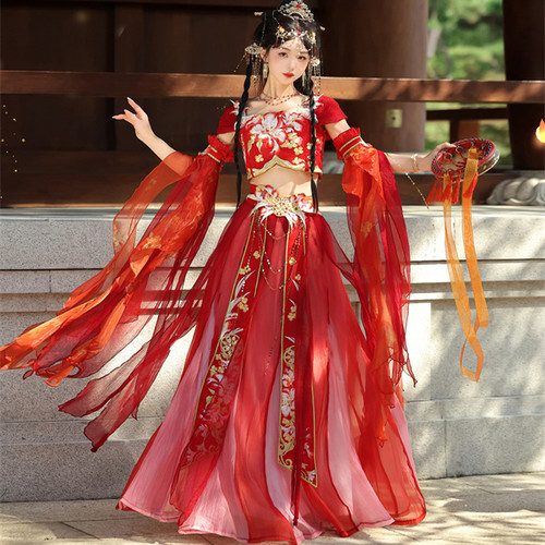 醉时阁花神异域少女重工刺绣