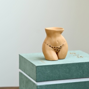 宜兴紫砂美女主人杯摆件容量75cc原矿段泥手工茶杯自用送朋友