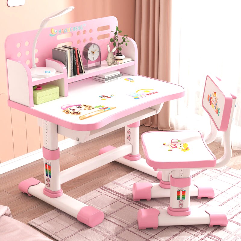 儿童学习桌书桌家用桌子写字作业课桌椅组合套装男孩小学生可升降