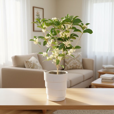 桂花树苗四季桂盆栽大树丹桂金桂庭院浓香型花卉植物室内绿植开花
