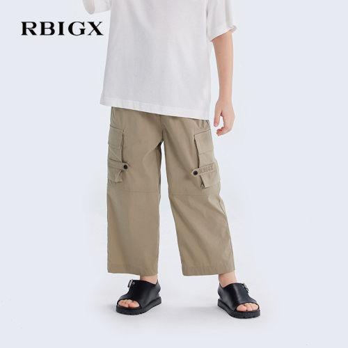 RBIGX瑞比克童装多袋直筒休闲裤