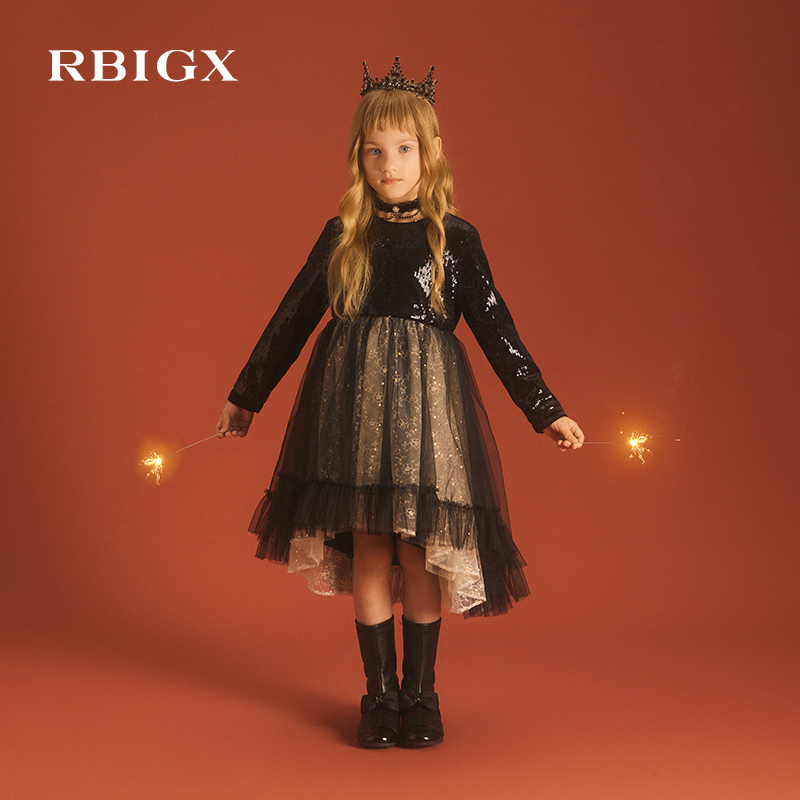 RBIGX公主裙冬季连衣裙