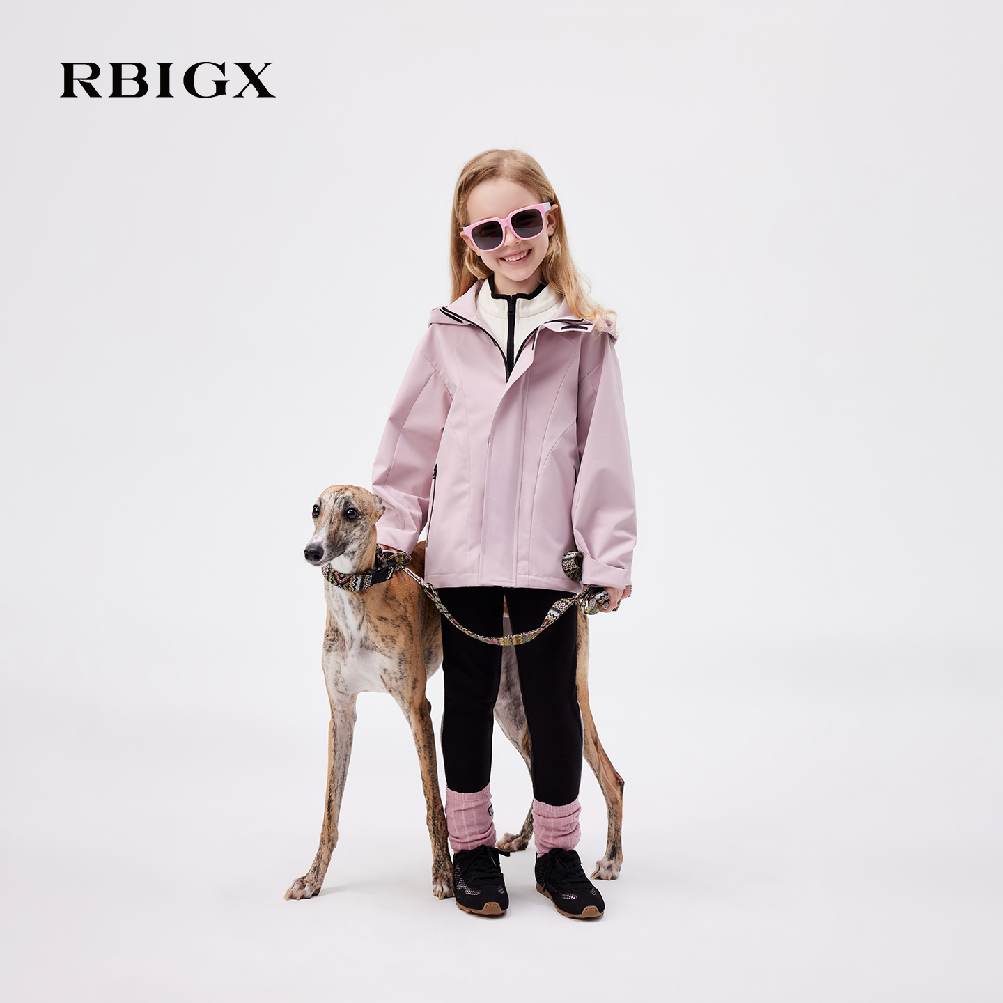【商场同款】RBIGX瑞比克童装2025秋季新款撞色休闲百搭派克服