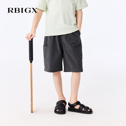 RBIGX瑞比克童装夏季五分中裤
