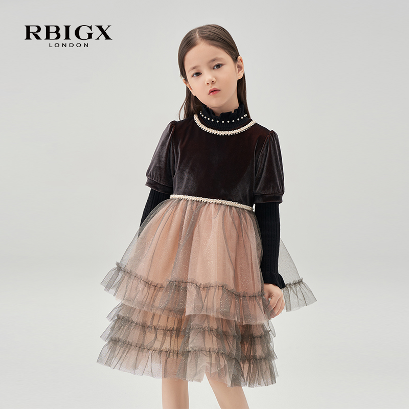 童装公主裙RBIGX百搭冬季