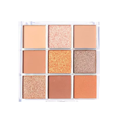 星空9色眼影盘闪粉南瓜色