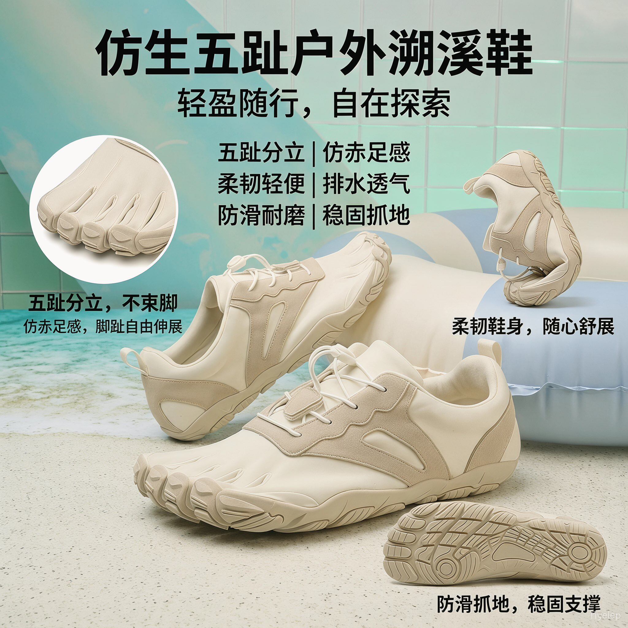 五指鞋分趾鞋女男室内健