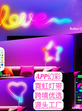 LED Strip Neon Lights Tuya Smart Life WiFi Bluetooth RGB