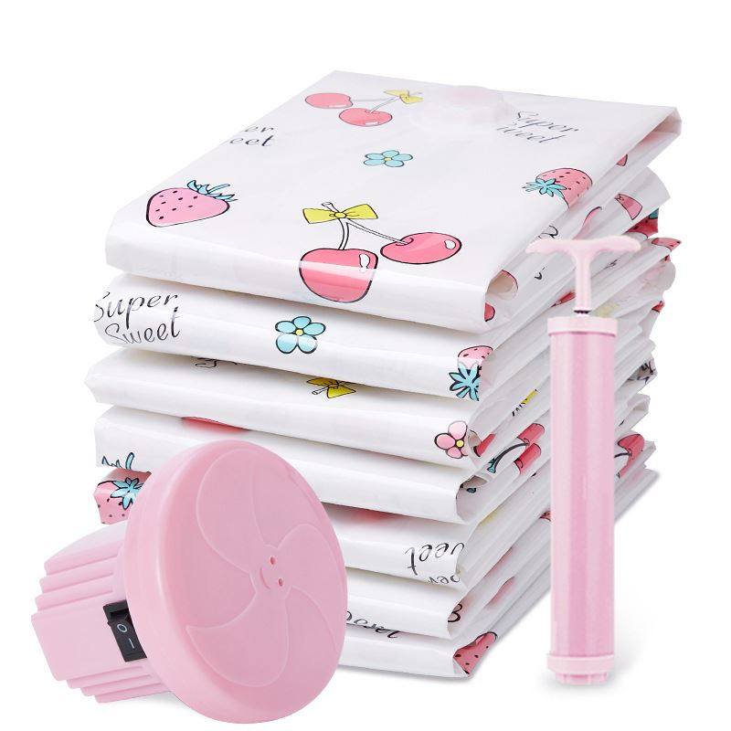 vacuum storage bags pump electric large clothes packing bags