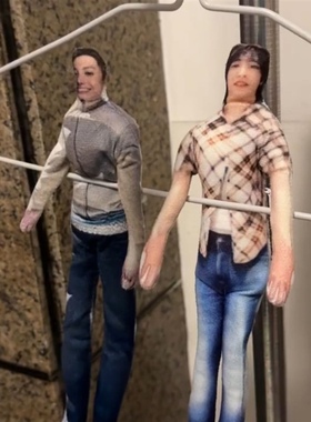 金主训马丁抽象玩偶老鼠干创意Cortes无白边抽象可摆造型公仔