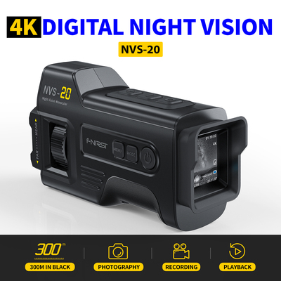 FNIRSI NVS-20 4K HD Monocular Night Vision Device 6x