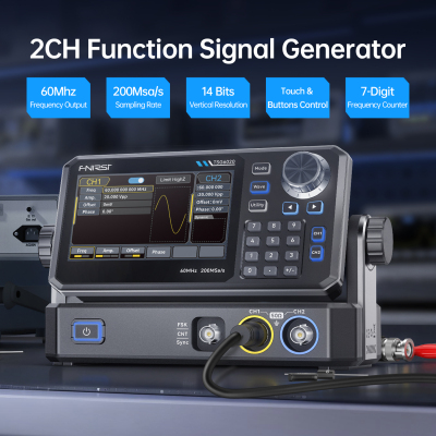 FNIRSI TSG6020&TSG3020 2CH Functional Signal Generator