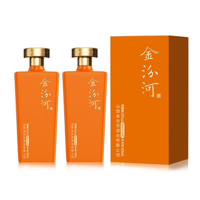 金汾河心想事橙清香型53度500ml