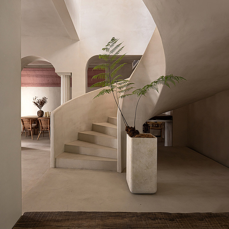 森空间假绿植仿生金毛狗蕨树家居客厅落地盆栽转角装饰侘寂风植物