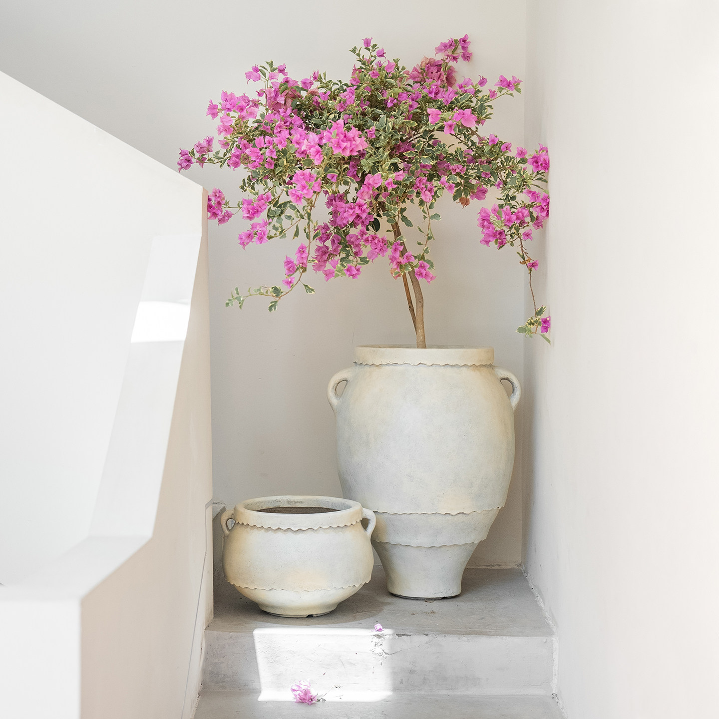 森空间法式复古风花盆装饰摆件室内外花园客厅楼梯处软装搭配摆设