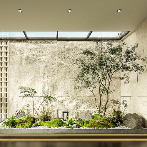 森空间仿真绿植室内角落造景