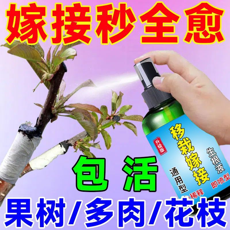 【100%植物成活】果树嫁接方法实用技术嫁接药水嫁接膜自粘愈合剂