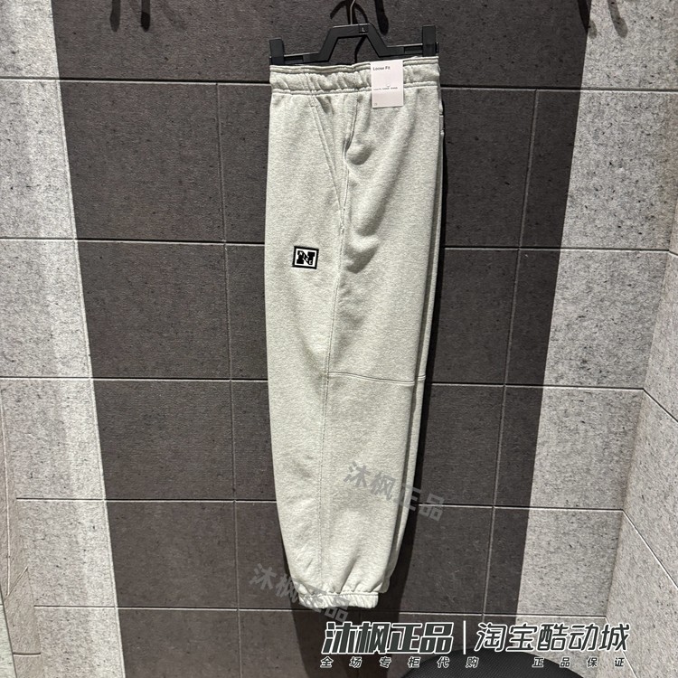 正品耐克长裤男子春季新款针织保暖运动休闲束脚裤HJ3146-010-077