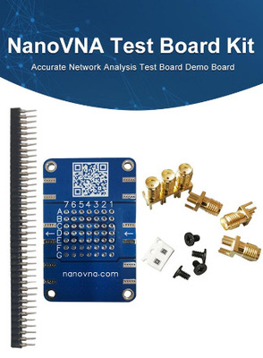 NanoVNA Testboard kit 矢量网络分析测试板 Demo板 演示板