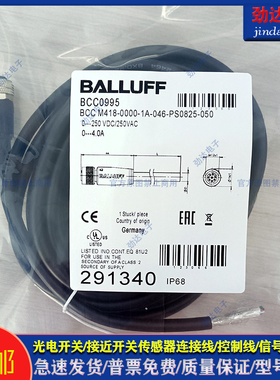 型8针插头延长线BCC0995 BCC M418-0000-1A-046-PS0825-050