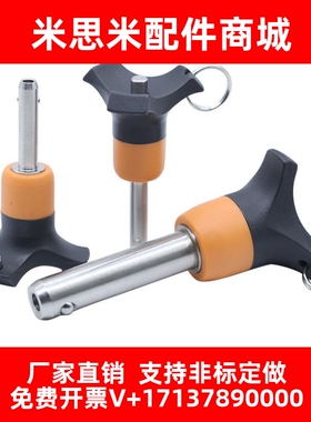 快速定位销M5 6 8 10球头锁紧销BLP5 6 8 10 13 16-10 20 30 40