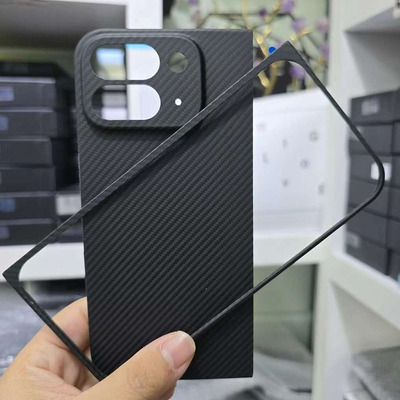 适用谷歌Pixel 10 9 Pro Fold凯夫拉碳纤维手机保护壳Pixel9 Pixel10 Pro Fold超薄芳纶保护套