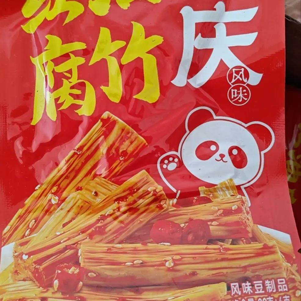 店铺热销春福盈腐竹即食小包装香辣麻酱解馋豆制品零食饭菜佐餐商