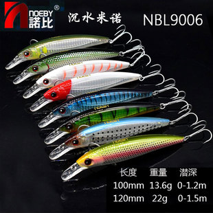 NOEBY诺比9006海钓米诺 拖钓马鲛烟仔海鲈三门青州专用假饵鲅鱼饵
