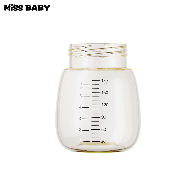 MISSBABY吸奶器原装配件宽口径PPSU吸奶瓶180ml 孕妇装/孕产妇用品/营养 吸奶器配件 原图主图