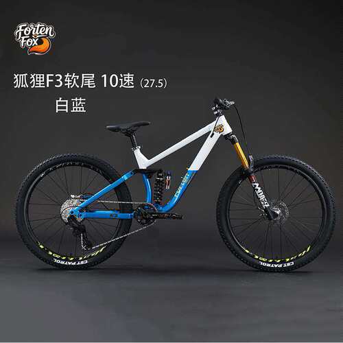 FortenFox狐狸F3软尾山地车气叉CNC四活塞10速越野骑行户外自行车