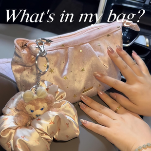 毛绒化妆包女2026新款高端轻奢小型外出便携旅行洗漱收纳包大容量