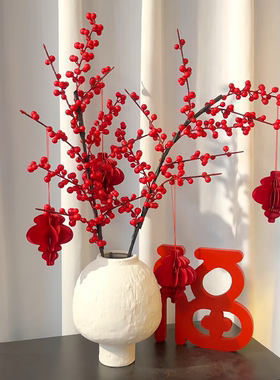 是红红火火的春节摆件呀～