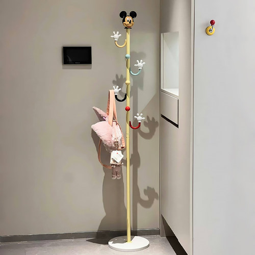 卡通彩色落地式多功能衣帽架