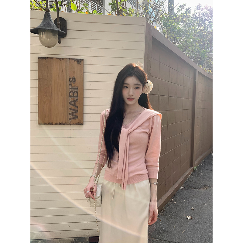 YYW汪澜的妹妹2色披肩针织