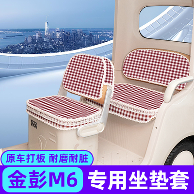 金彭M6专用电动车三轮车座套坐垫套脚垫地垫厚款全包装饰配件大全