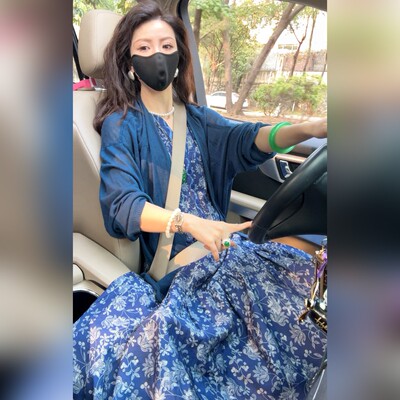 【Linda姐高端线】夏季新款时尚气质宽松无袖连衣裙AA6LYH0261