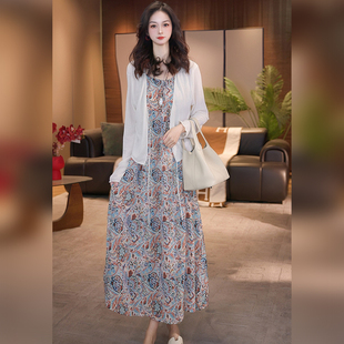 【Linda姐高端线】夏季新款时尚复古慵懒吊带裙连衣裙AA6LYH0078