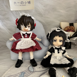 太宰治/芥川龙之介ob11整娃 文豪野犬粘土人公仔手办生日礼物BJD