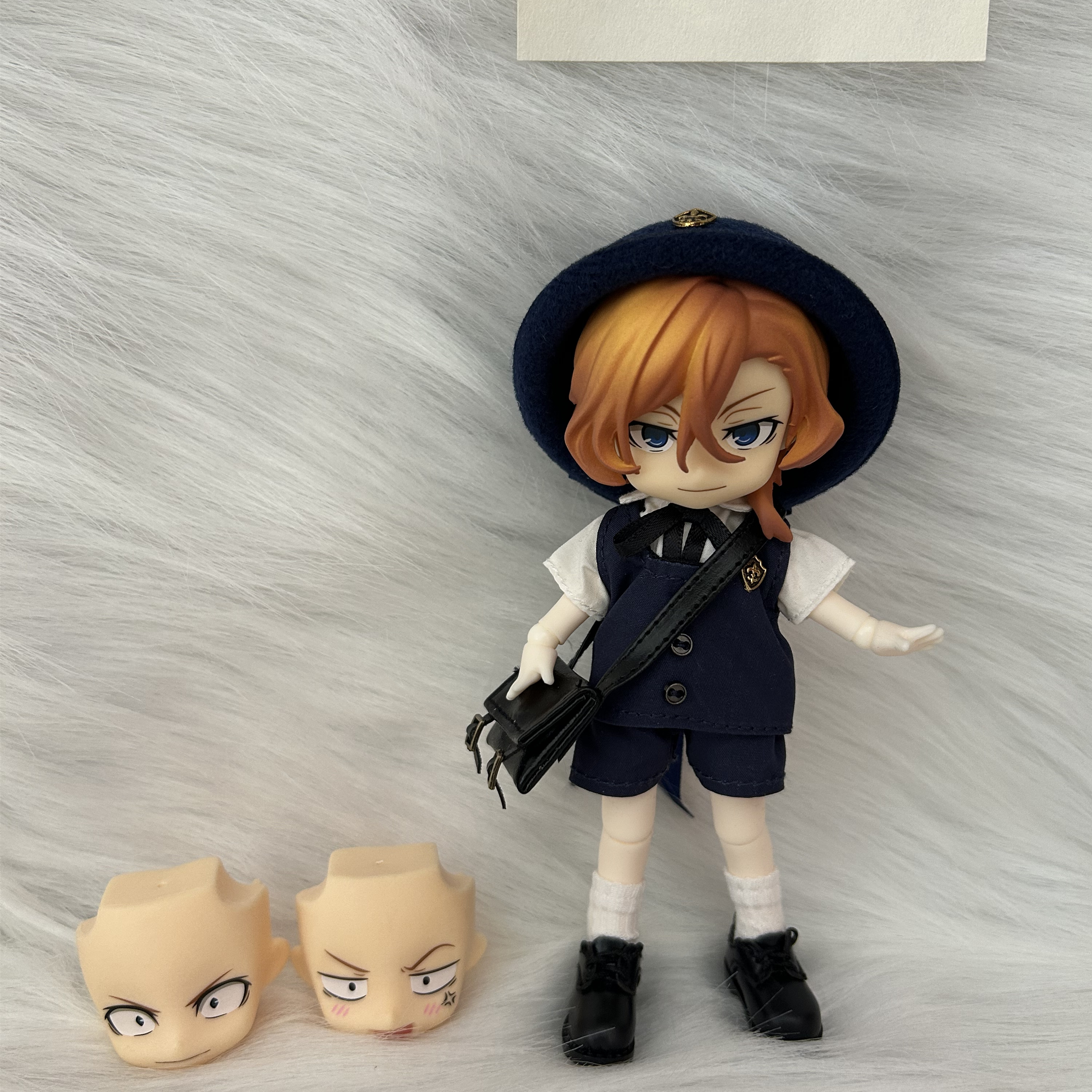 中原中也ob11整娃 文豪野犬粘土人公仔手办生日礼物BJD人偶送朋友