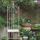 Garden复古铁艺高直栅栏铁质爬藤植物攀爬架花支架庭院围栏 Monet