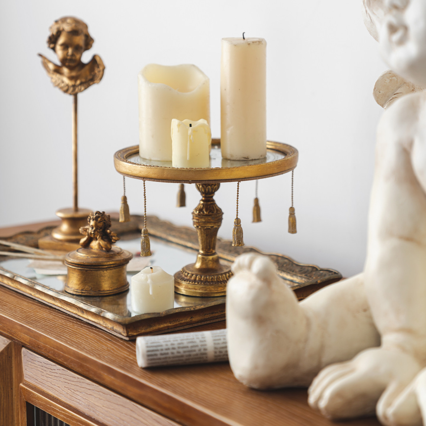 复古ins风宫廷风托盘香熏托盘北欧托盘摆件轻奢文艺怀旧拍摄道具,家居饰品,香薰托盘,淘宝优惠券,粉丝福利购,淘宝优惠卷