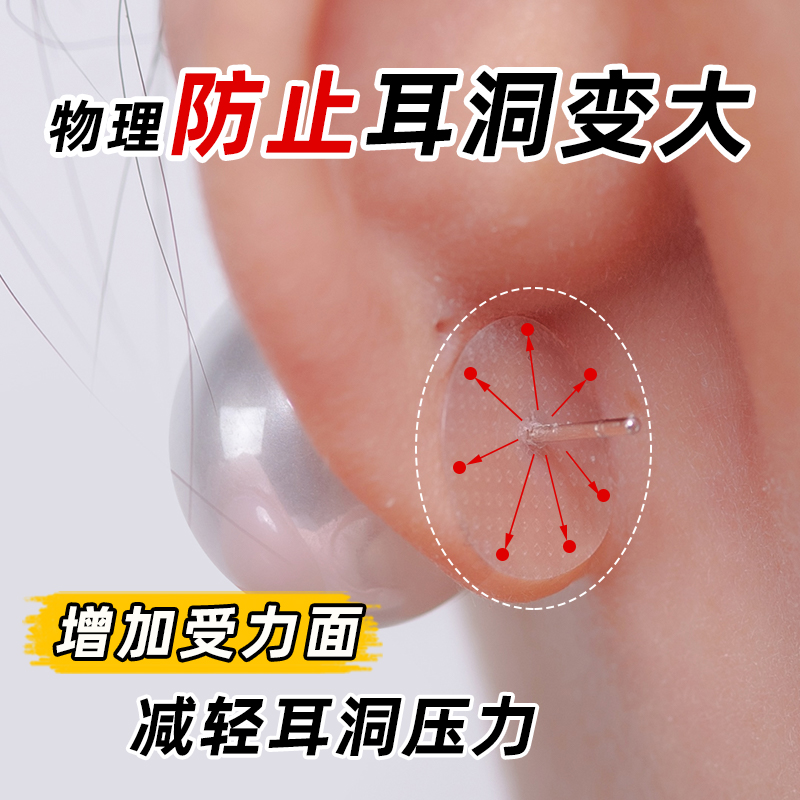 听谷耳垂保护贴纸防耳洞变大下垂